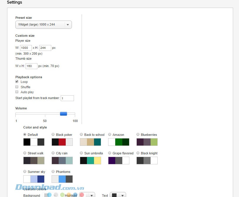 Các tùy biến đa dạng hơn