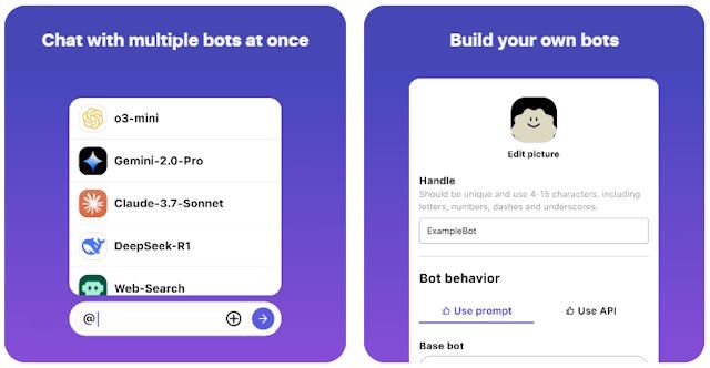 Chat với nhiều bot cùng lúc và tạo bot của riêng bạn