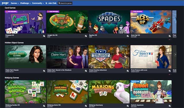 Nền tảng này cung cấp một loạt card game và board game thú vị