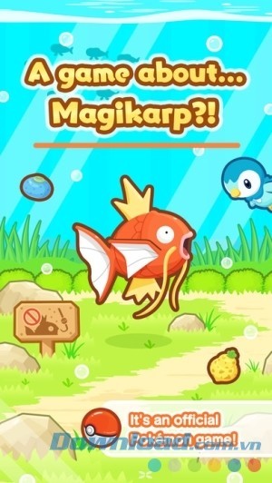Game nuôi cá Pokémon: Magikarp Jump cho iOS