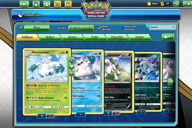 Pokemon TCG Online nhiều chế độ và tùy chọn để bạn chơi theo cách mình muốn