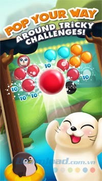 Chinh phục tựa game bắn bóng hấp dẫn