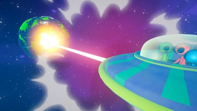 Khám phá hành tinh bằng drone và chiến đấu chống lại alien