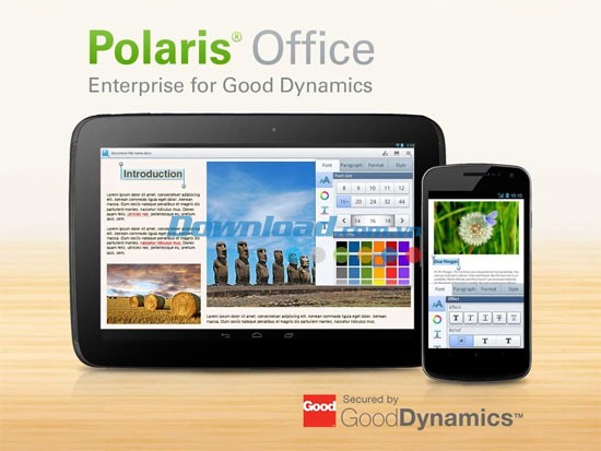 Polaris Office for Good for Android