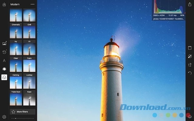 Sử dụng các tính năng tuyệt vời của tiện ích chỉnh sửa ảnh Polarr Photo Editor cho Google Chrome