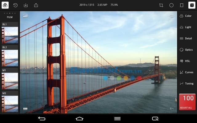 Polarr Photo Editor cho Android