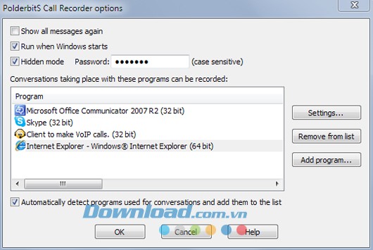 PolderbitS Call Recorder