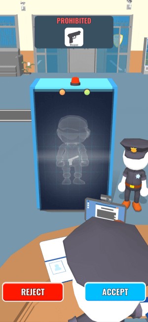 Kiểm soát người mang vũ khí qua máy quét an ninh