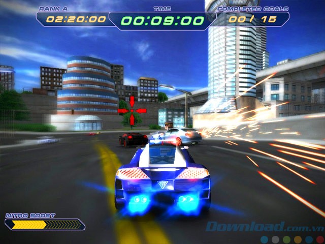 Giao diện game Police Supercars Racing