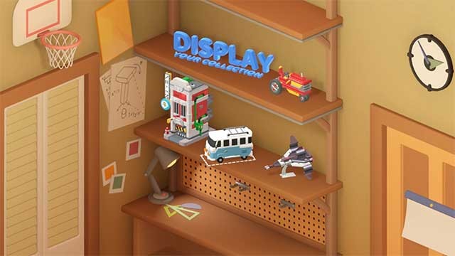 Bạn sẽ dần mở khóa các thiết kế mới theo thời gian