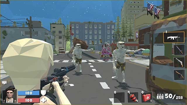 Đối phó với nhiều nguy hiểm, kẻ thù, xác sống và tàn tích mà dịch bệnh để lại