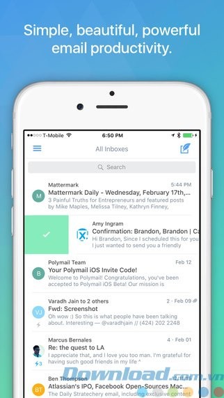 Email Client hiện đại
