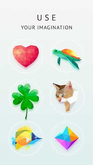 Sử dụng trí tưởng tượng của bạn để ghép hình