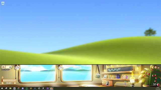 Tập trung học tập và làm việc trong không gian ảo của chuyến tàu và âm nhạc Lofi êm ái