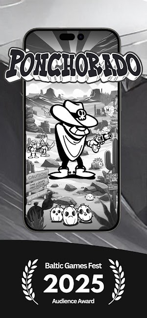 Ponchorado là game roguelite hành động sinh tồn phong cách cao bồi viễn Tây đầy châm biếm