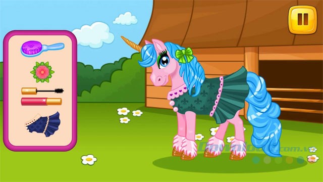 Game trang điểm bạn gái Pony Girl Magic Makeover