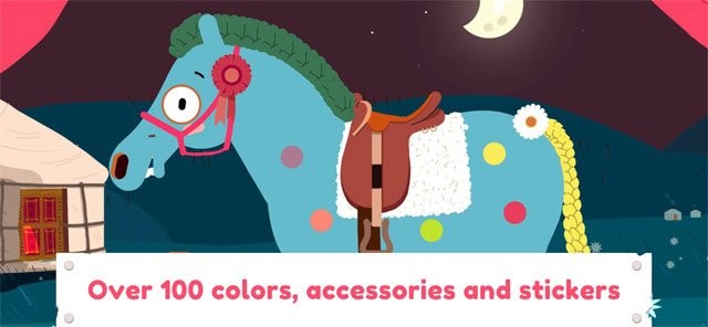 Hơn một trăm màu sắc, phụ kiện và nhãn dán