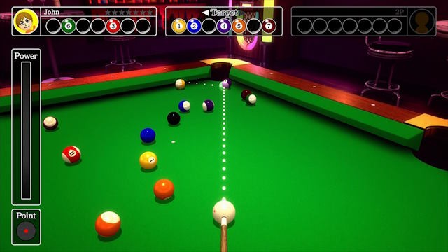 Game lấy bối cảnh trong không gian quán bi-a sang trọng