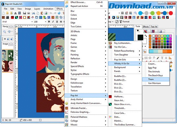 Pop Art Studio trên Windows