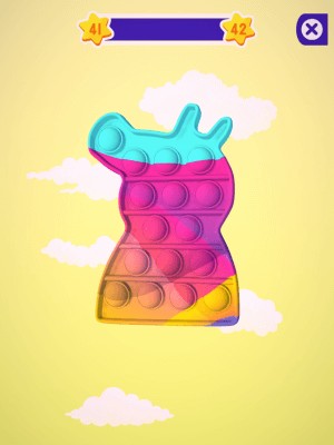 Nhiều miếng pop it đa dạng