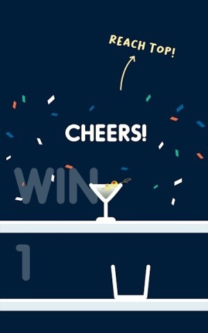 Nhận được cốc cocktail thơm ngon khi giành chiến thắng