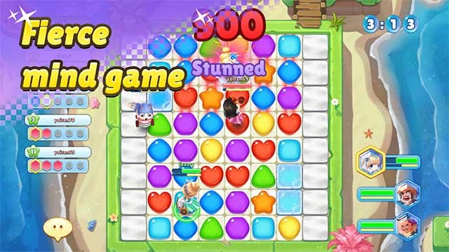 Cạnh tranh thời gian thực với đối thủ trên cùng một màn hình