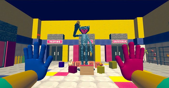 Giải các câu đố và thoát khỏi nhà máy đồ chơi trong Poppy Horror: Chapter One