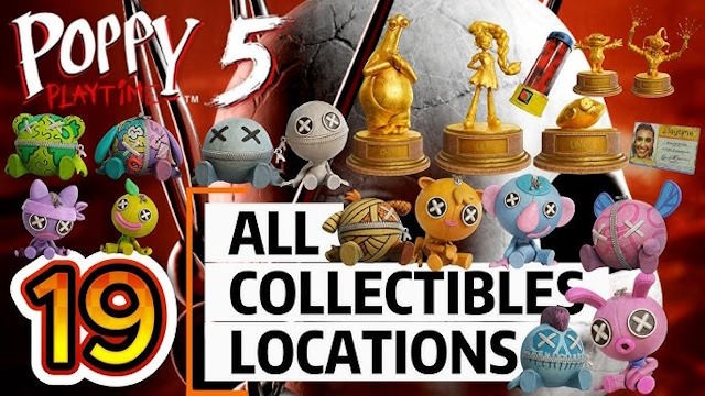 Poppy Playtime Chapter 5: Hướng dẫn tìm vật phẩm sưu tầm