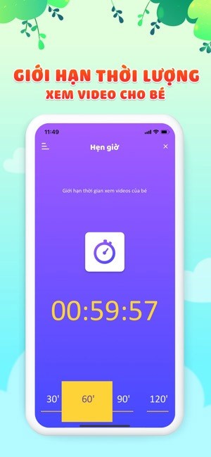 Giới hạn thời lượng xem