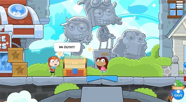 Nội dung chủ yếu của các game trong Poptropica hướng đến trẻ trong độ tuổi từ 6 - 15 tuổi