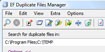 Portable EF Duplicate Files Manager - Find and Remove Duplicate Files