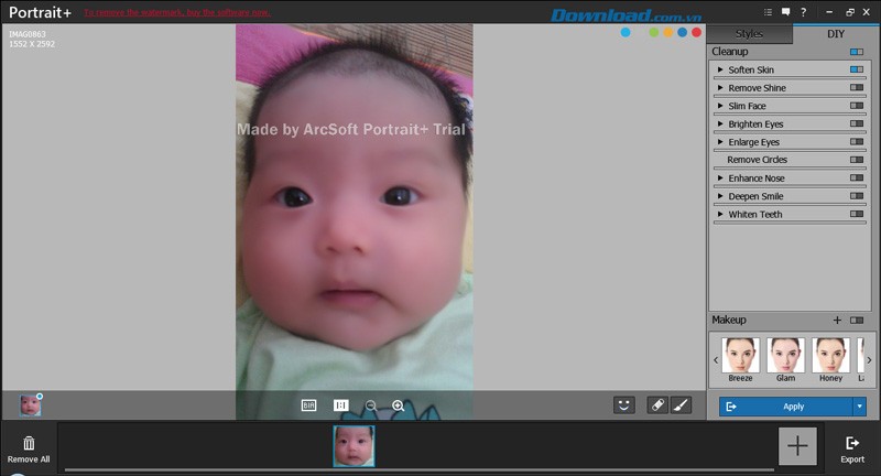 Potrait+ trên Windows