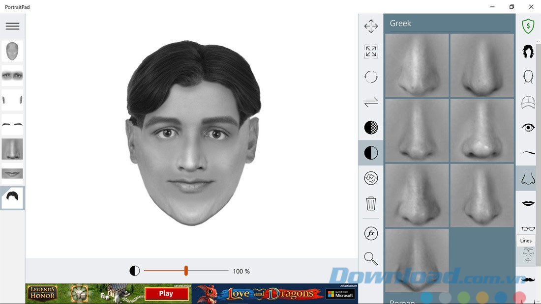 Tạo nên bức chân dụng sống động