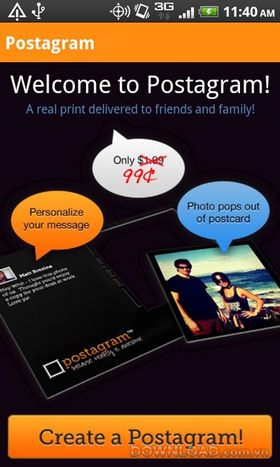 Postagram Postcards For Android