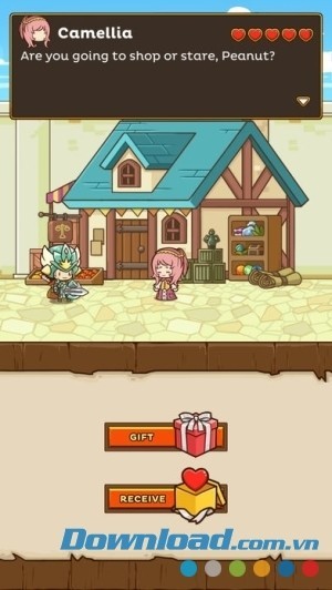 Thả thính tặng quà