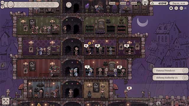 Potion Tycoon là game quản lý cửa hàng trong thế giới phù thủy