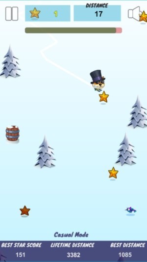 Di chuyển điệu nghệ bằng cách chạm vào màn hình