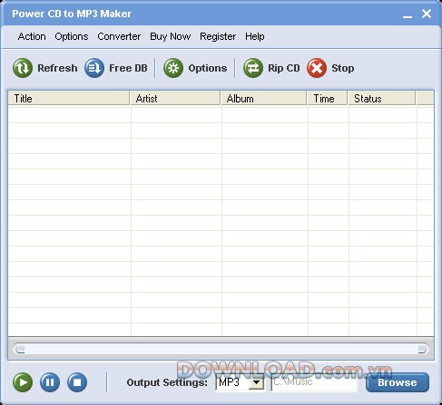 Power CD to MP3 Maker