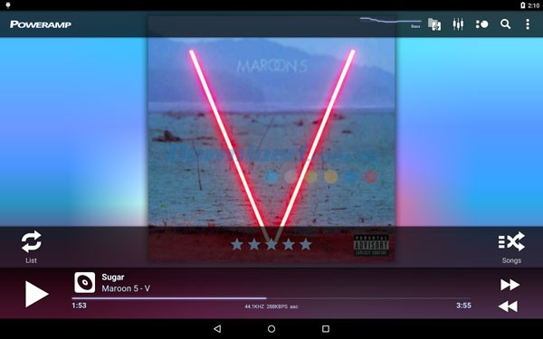 Poweramp Music Player cho Android
