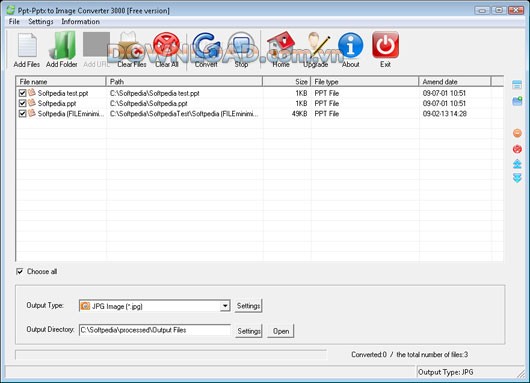 Ppt/Pptx to Image Converter 3000