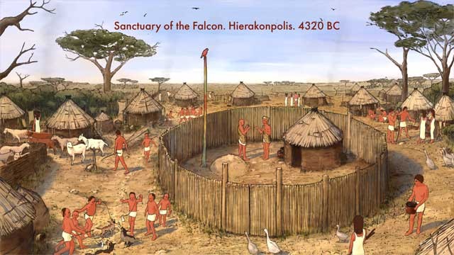 Tái thiết thành phố Hierakonpolis năm 4320 trước Công Nguyên