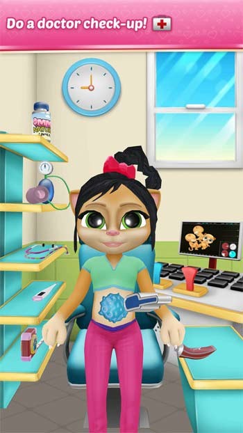 Đưa mèo Emma đi khám sức khỏe