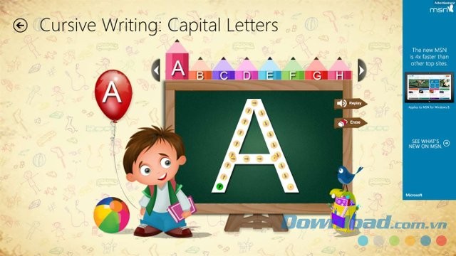 Game học chữ cái cho trẻ mẫu giáo