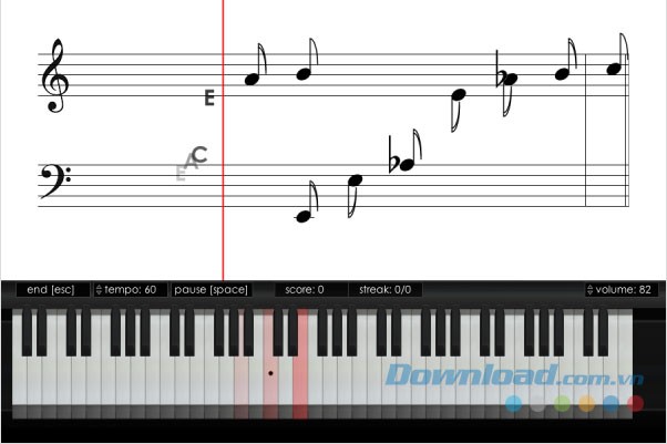Giao diện phần mềm PrestoKeys