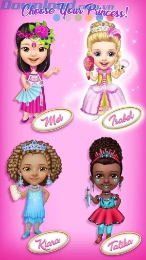 Chọn nàng công chúa bạn yêu thích