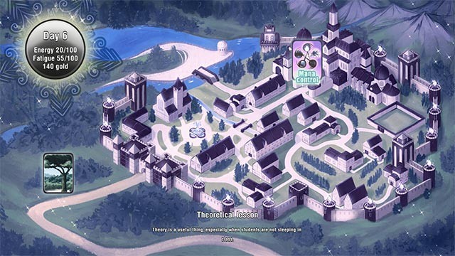 Bối cảnh game Pretty Overseer là khu huấn luyện pháp sư biệt lập thuộc Học viện quân sự