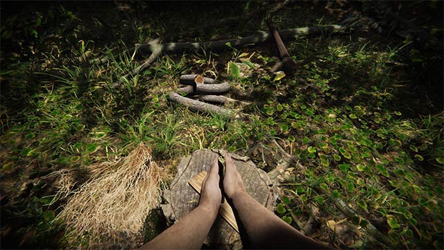 Lối chơi của Primal Man Simulator nhấn mạnh vào chế tạo và thử nghiệm