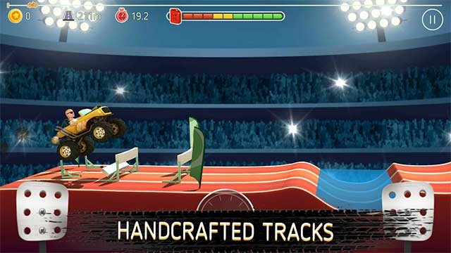 Nhiều đường đua đa dạng được thiết kế độc đáo