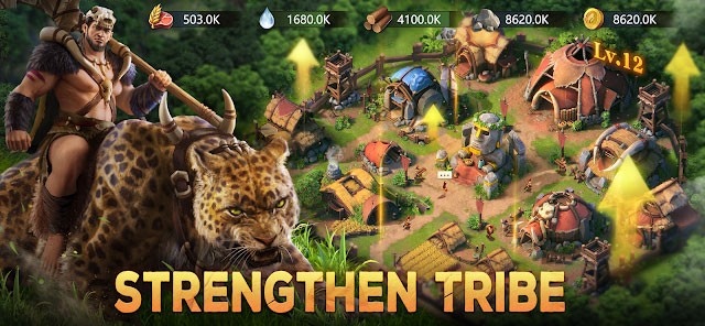 Tăng cường sức mạnh và mở rộng bộ lạc của bạn trong game Primitive Era: 10000 BC