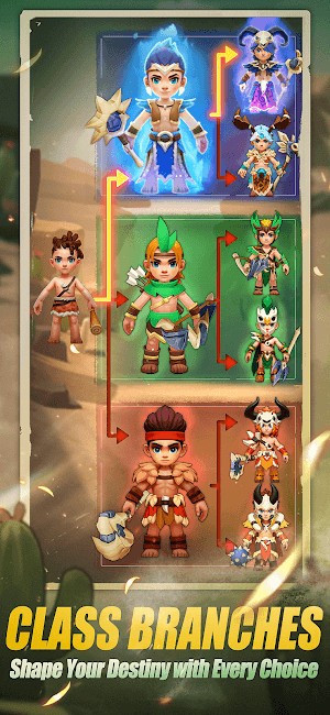 Nhiều nhánh lớp nhân vật đa dạng